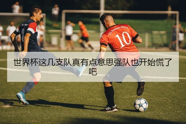 世界杯这几支队真有点意思强队也开始慌了吧